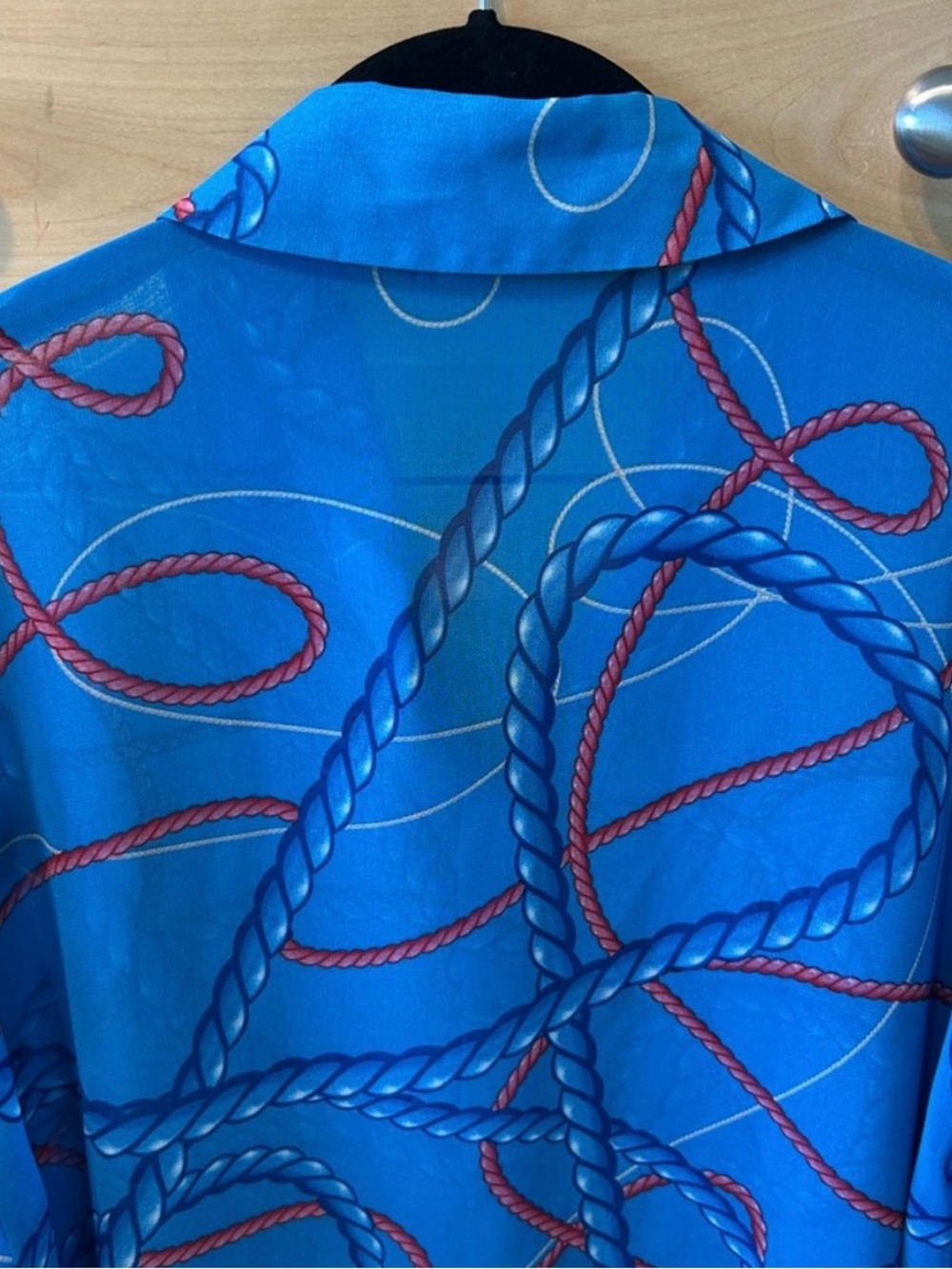 Zara Nautical Sheer Blouse - Picture 12 of 13